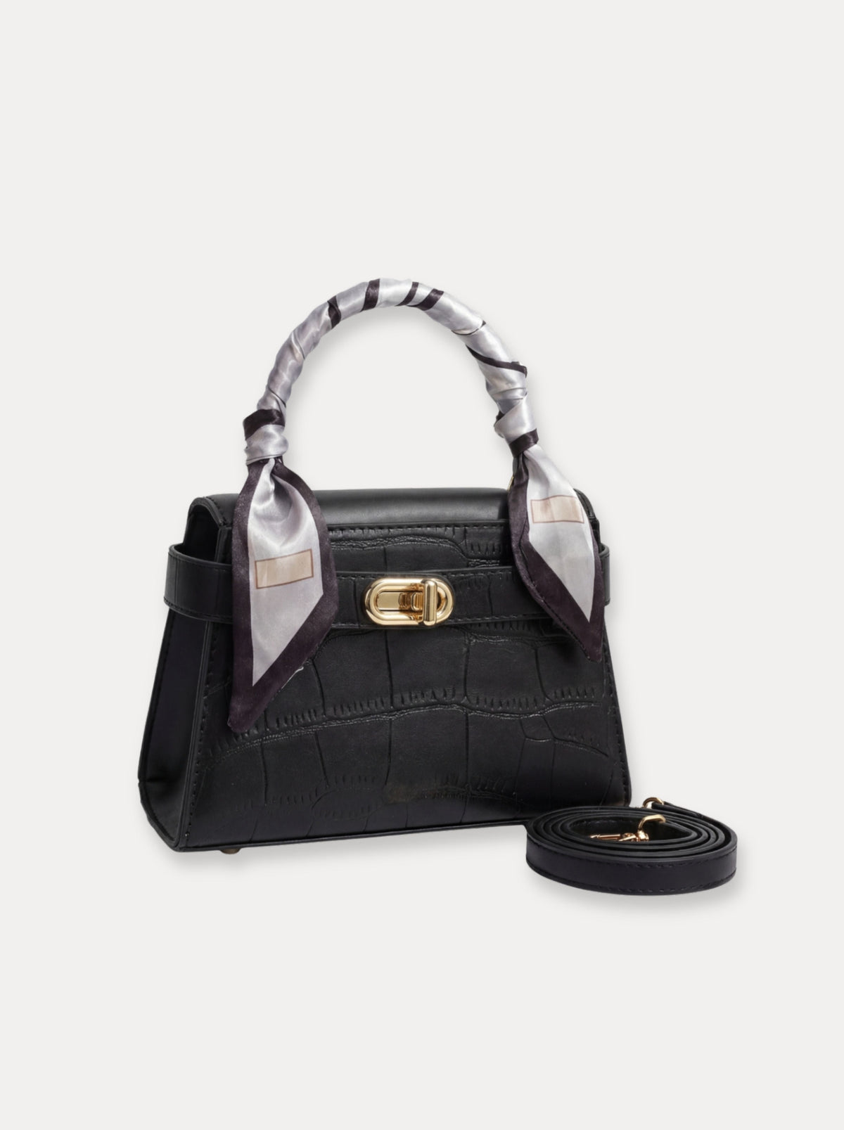 Silk Handle Mini Bag