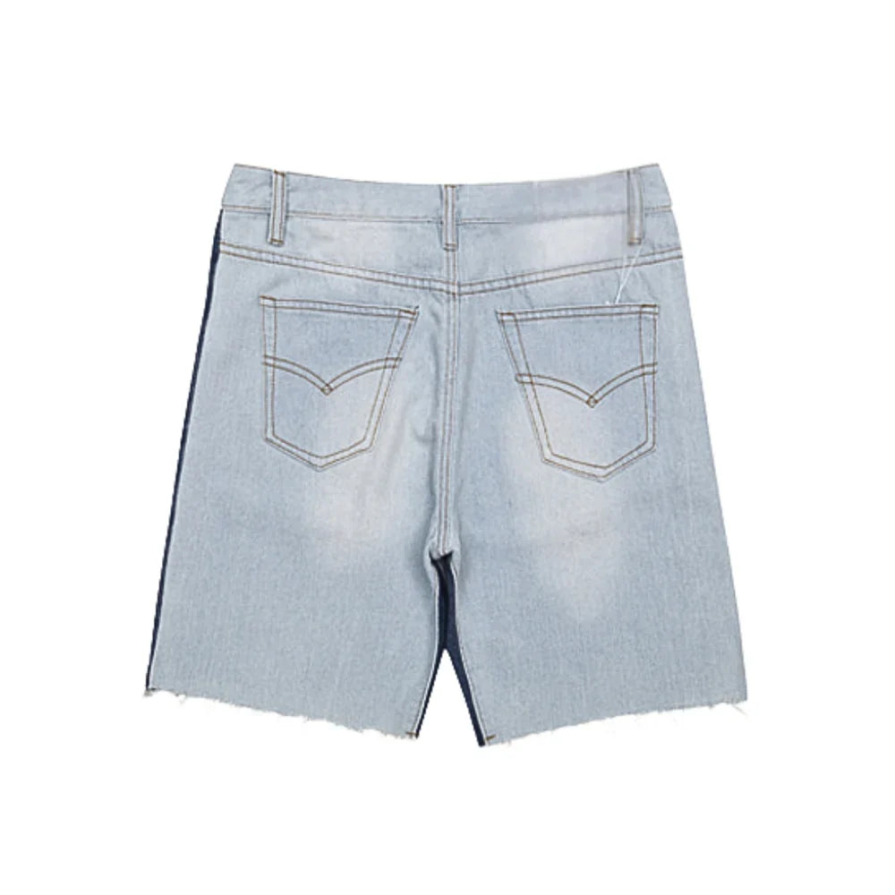 DUAL DENIM SHORTS