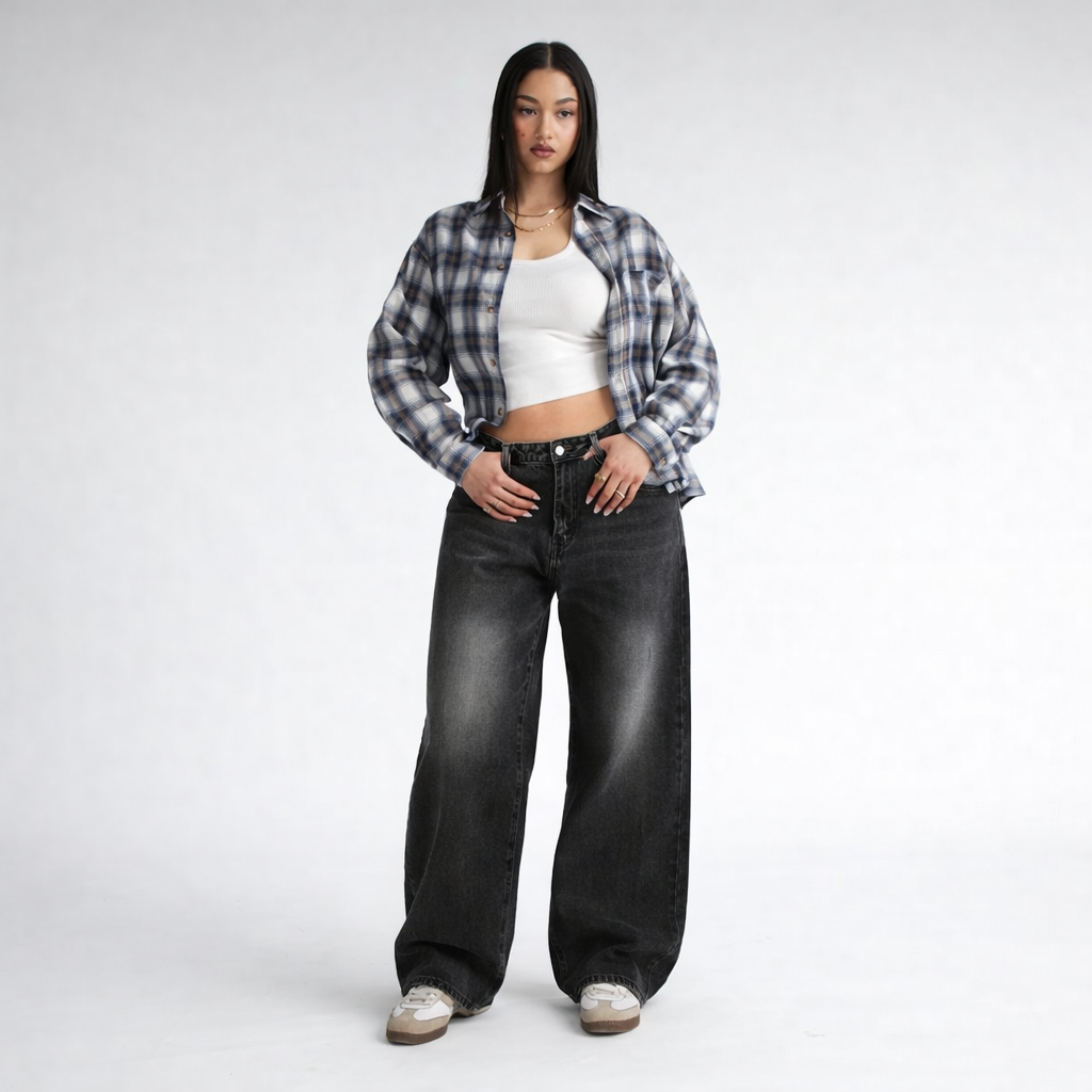 IEFB CLOPUD Baggy Jeans