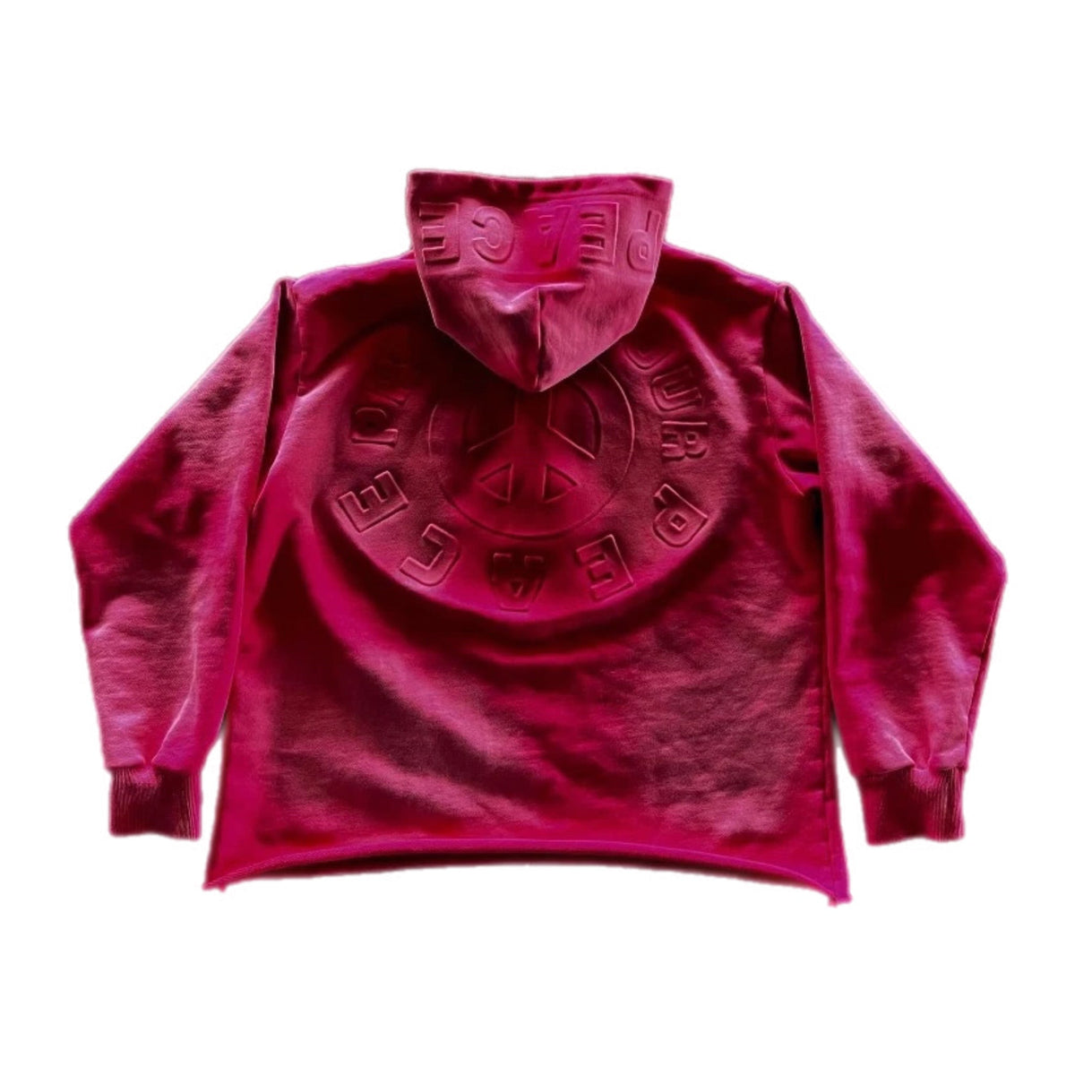 PEACE CLOUD Crop Hoodie