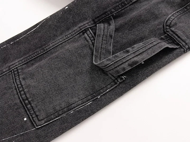 RETRO WASHED FLARED jeans