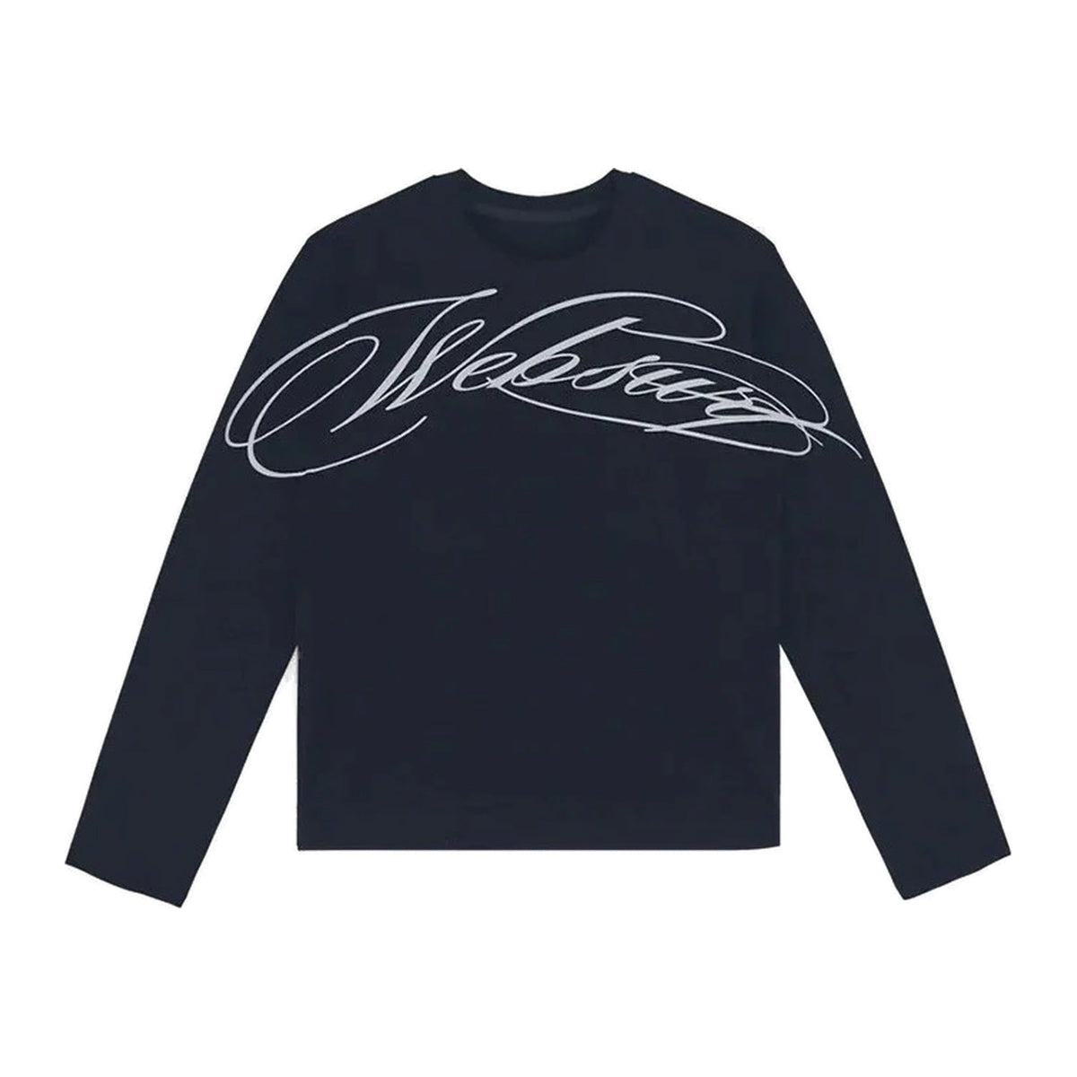 SCRIPT SWEEP LONG SLEEVE