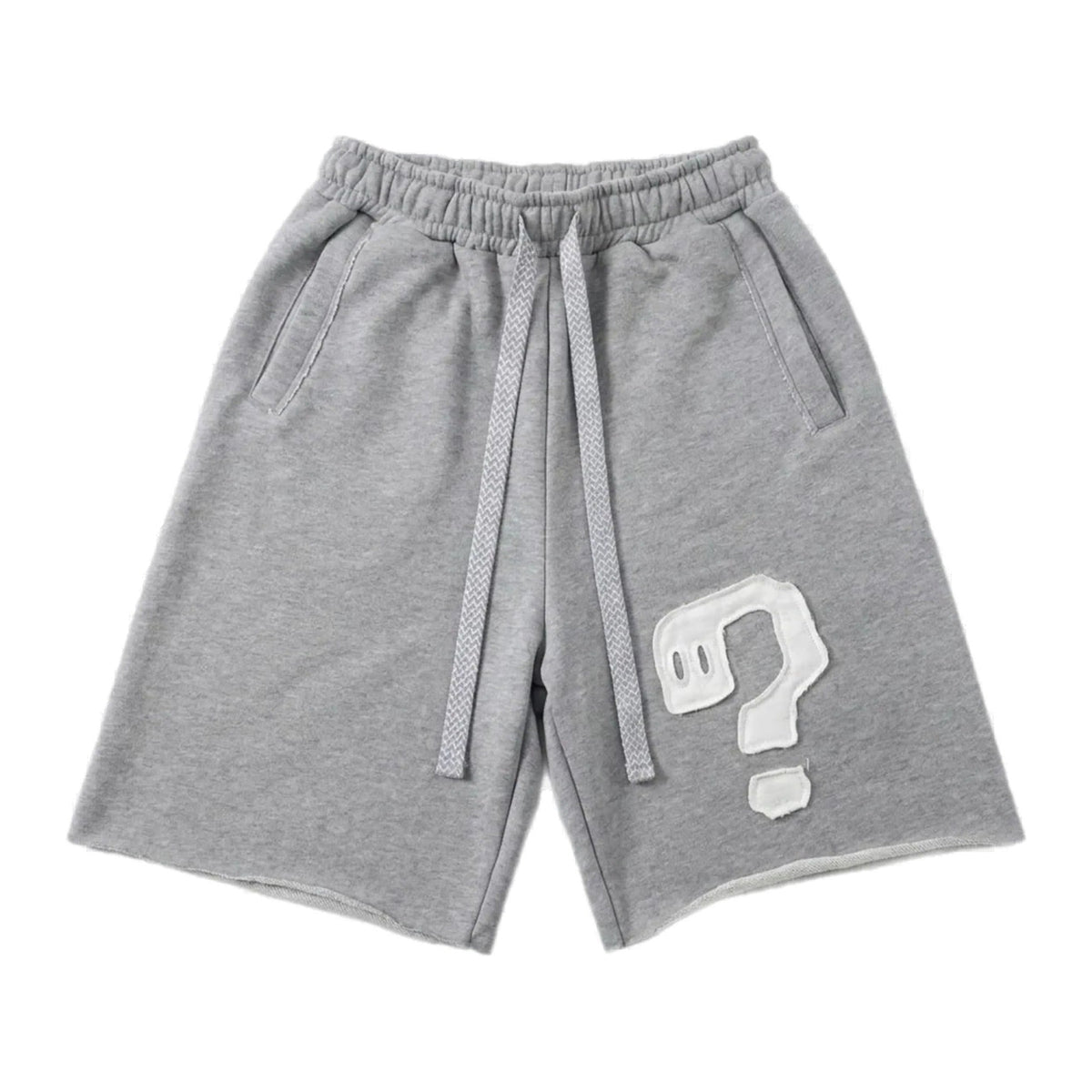 QUESTION PATCH SWEAT SHORTS