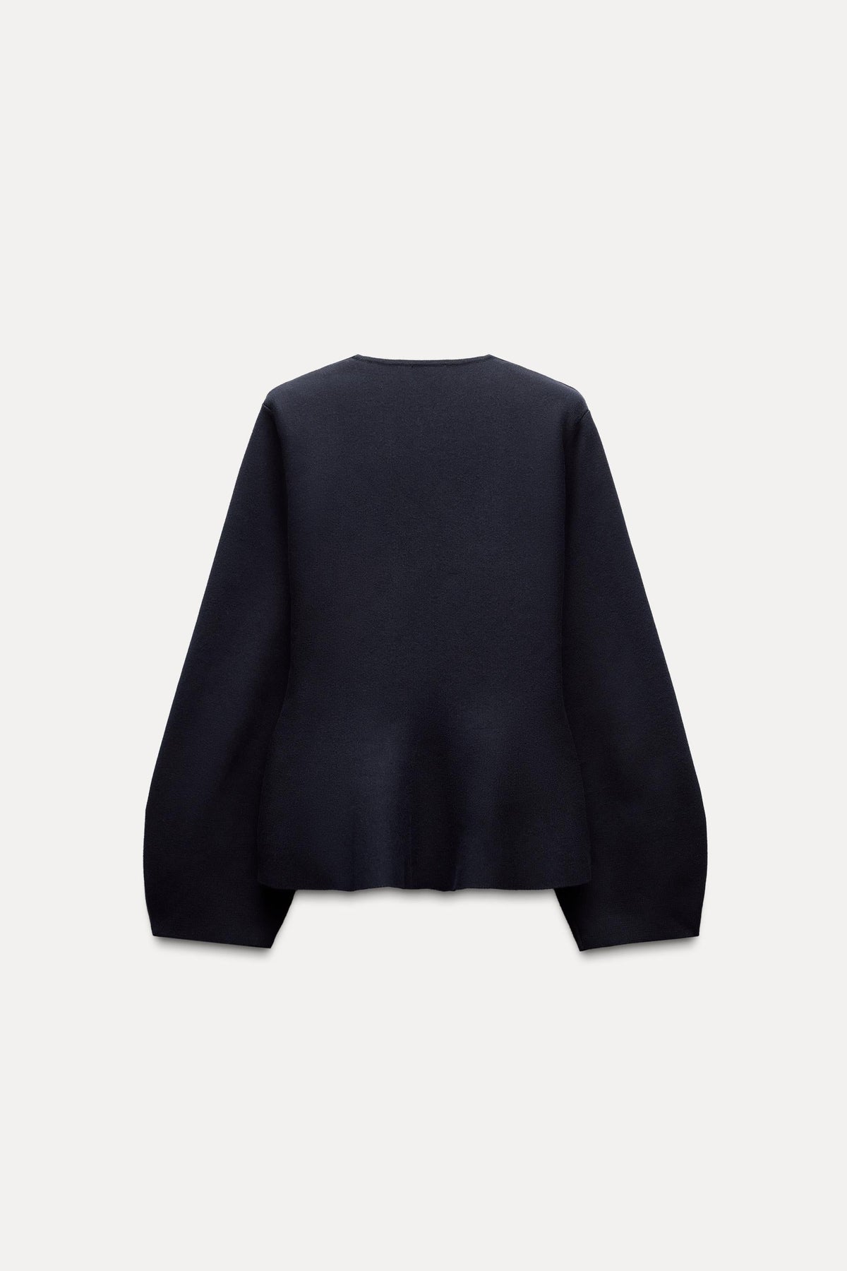 BELTED BLAZER WITH SHOULDER PADS