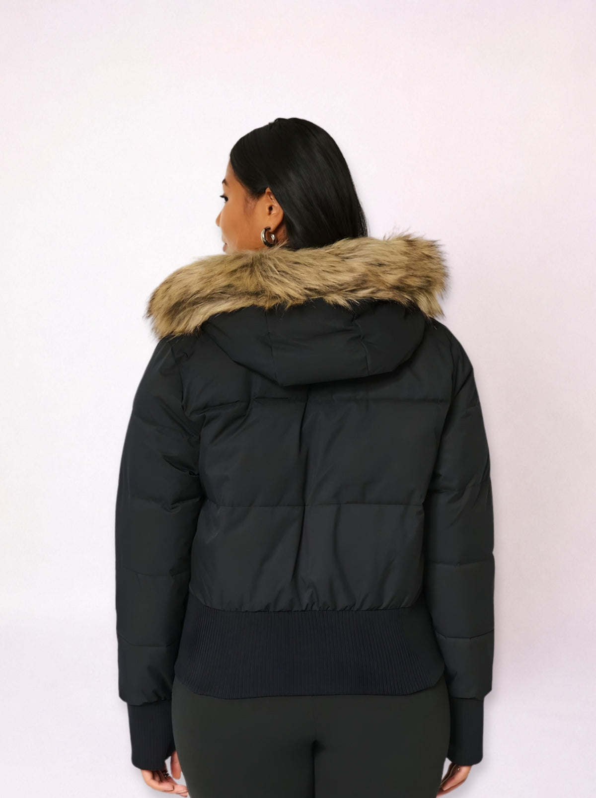 Fur Hood Puffer Jacket