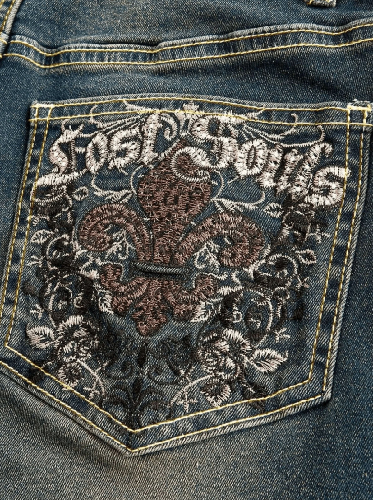 Regal Bloom Flare Jeans