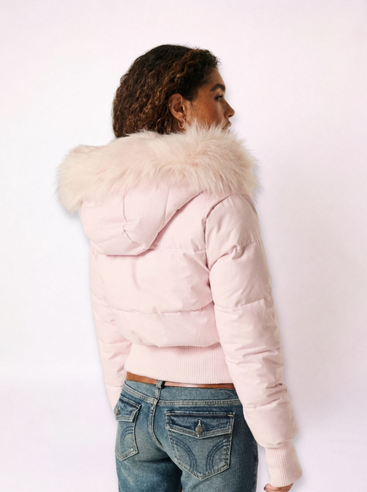 Fur Hood Puffer Jacket