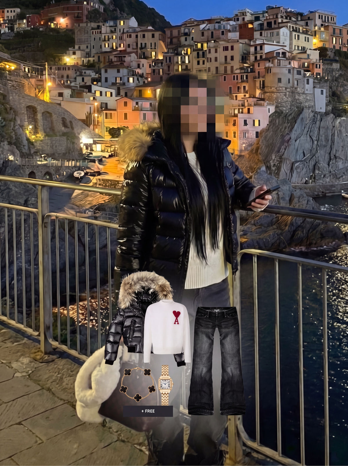 VIRAL OUTFIT - Blue Nightfall