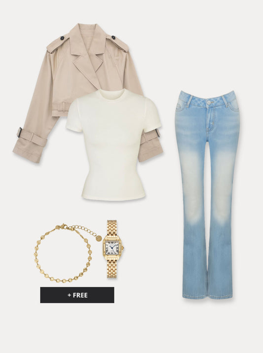 VIRAL OUTFIT - Ivory Moon