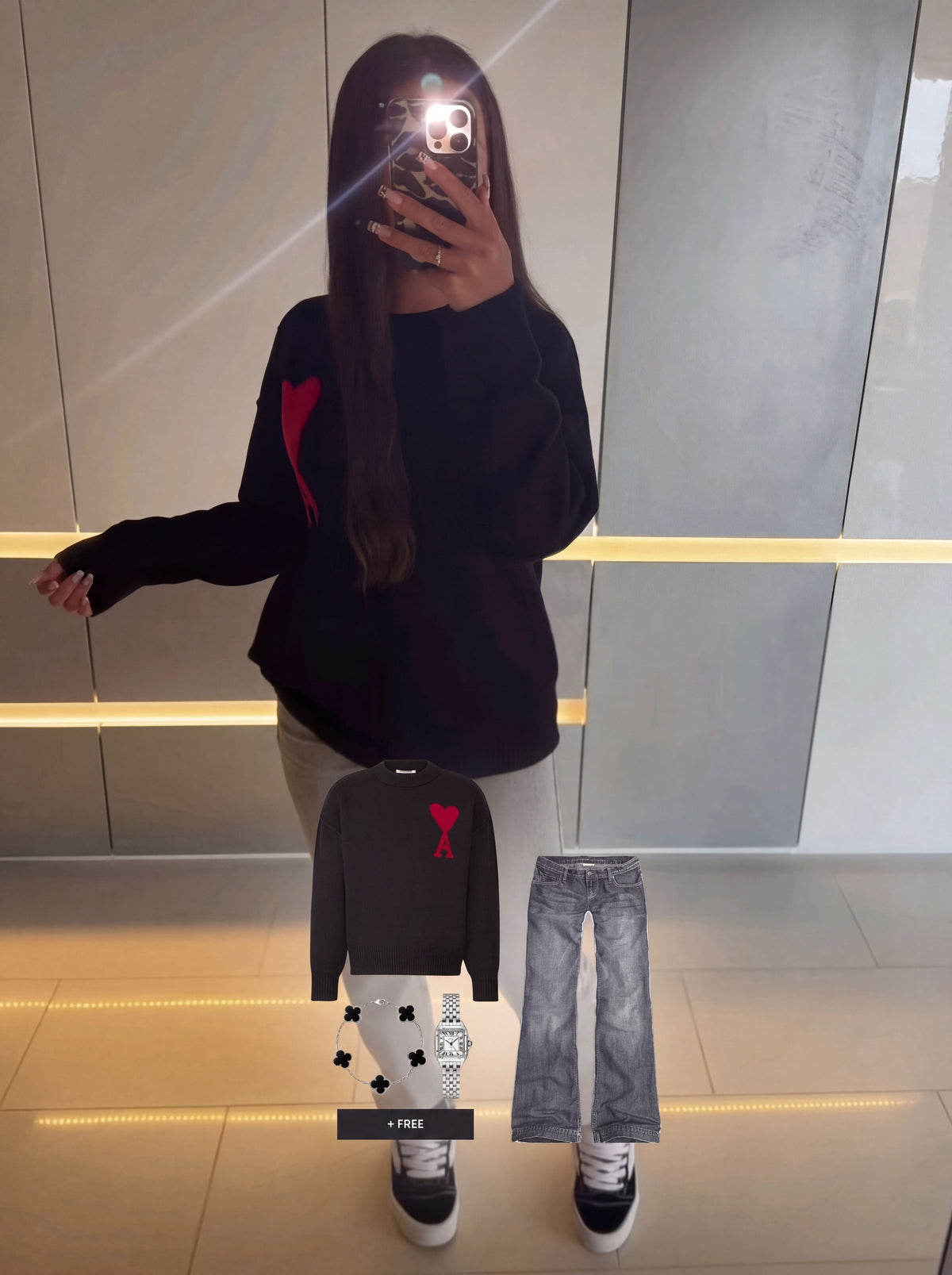VIRAL OUTFIT - Midnight Heart