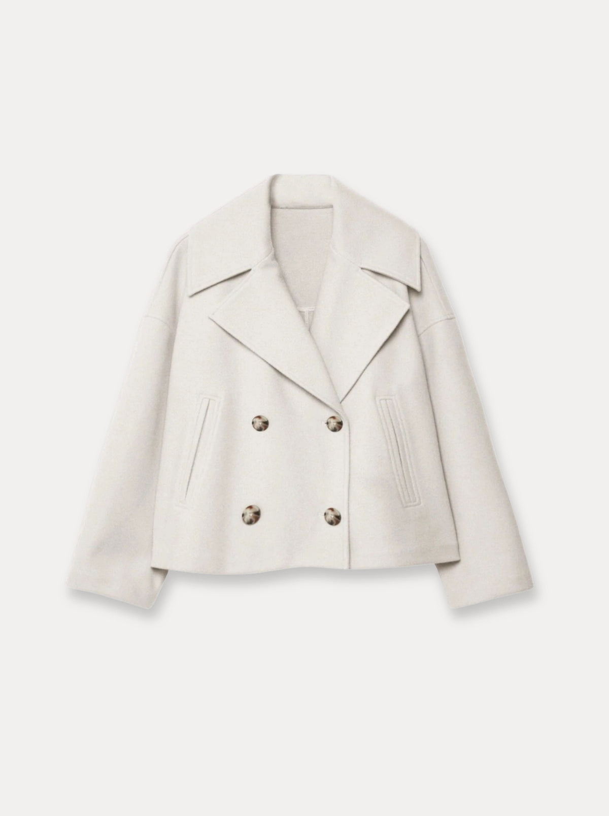 Heritage Cropped Wool Coat