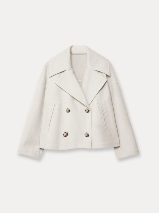 Heritage Cropped Wool Coat