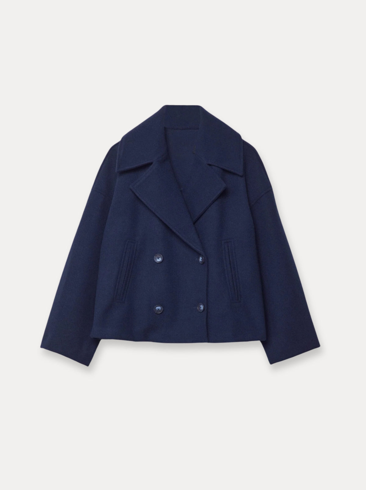 Heritage Cropped Wool Coat