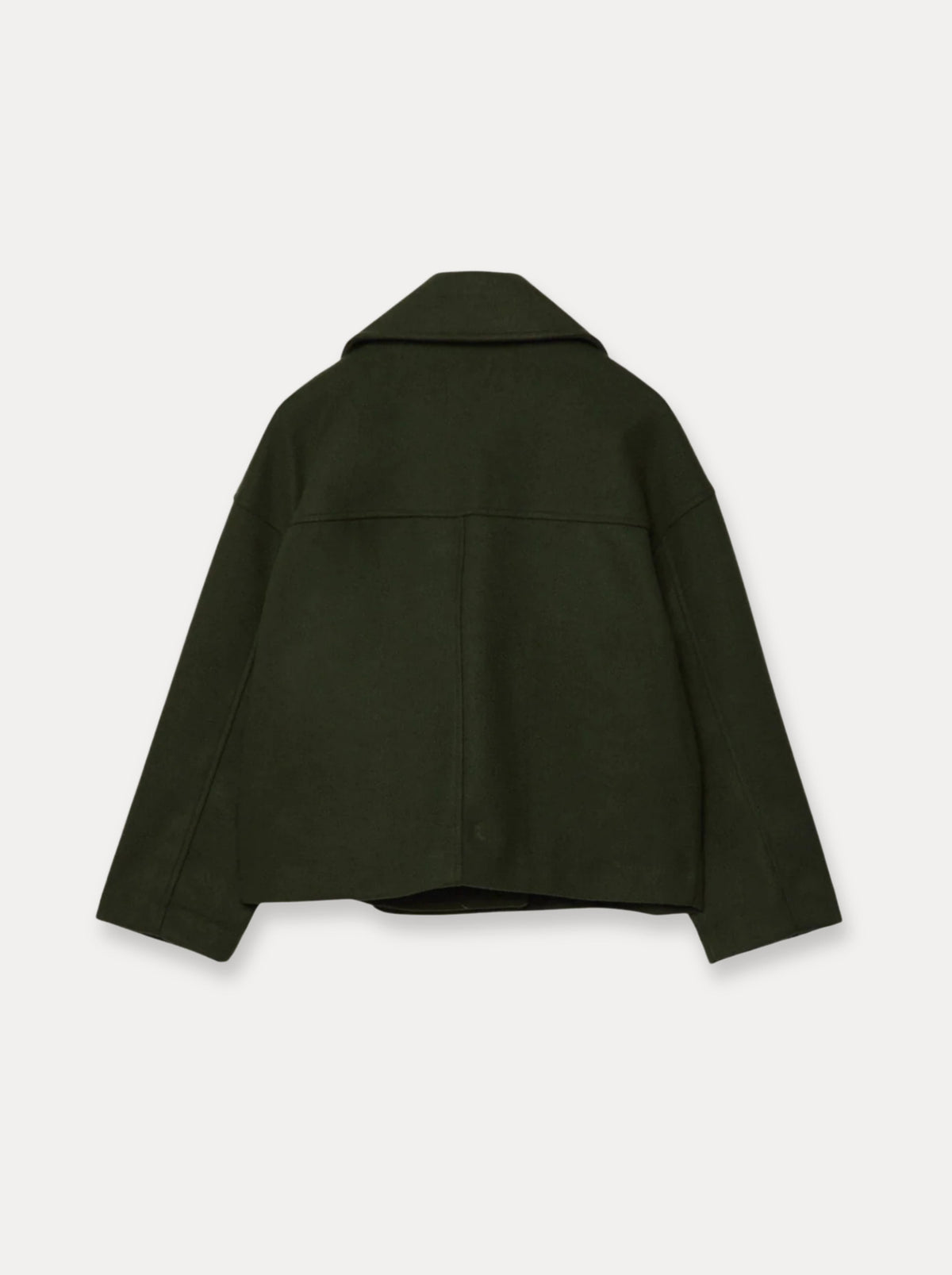 Heritage Cropped Wool Coat