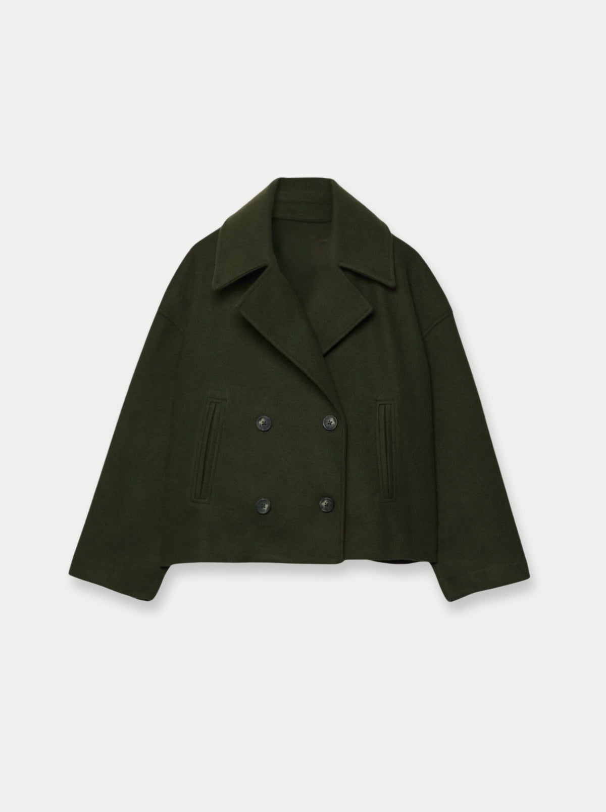 Heritage Cropped Wool Coat