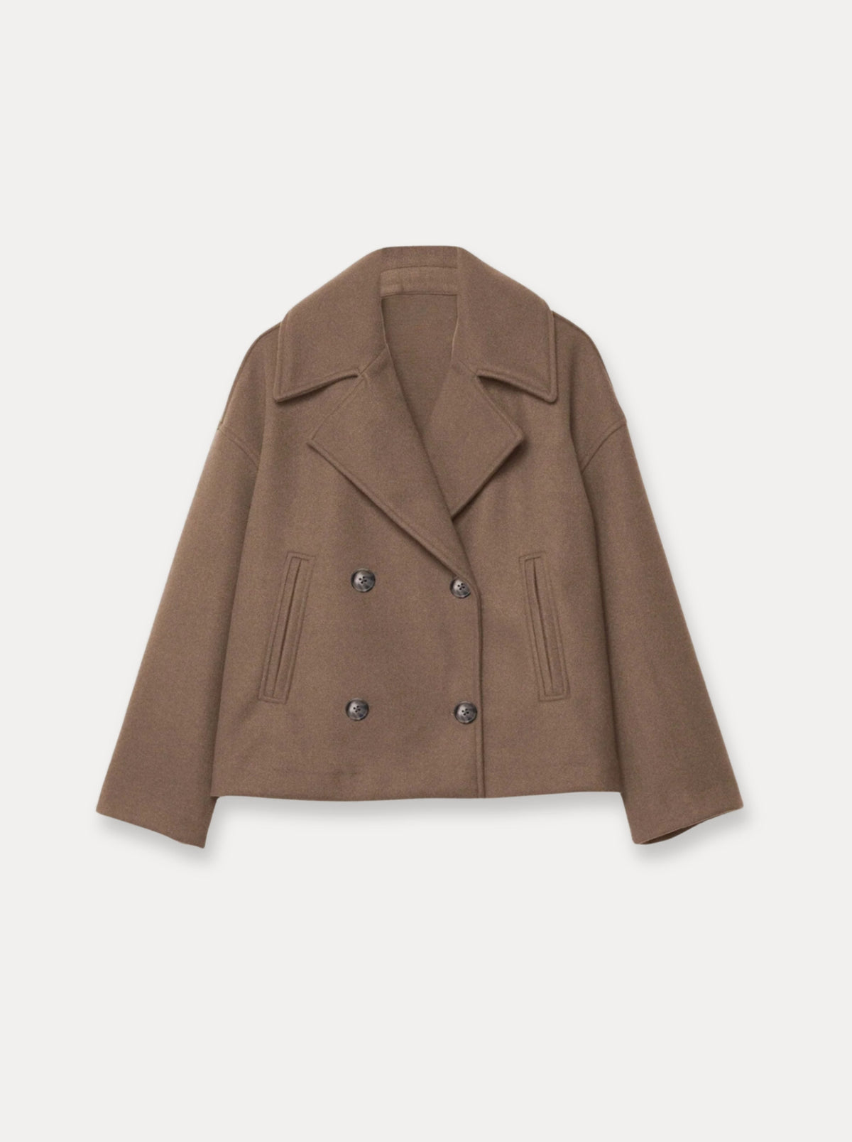 Heritage Cropped Wool Coat