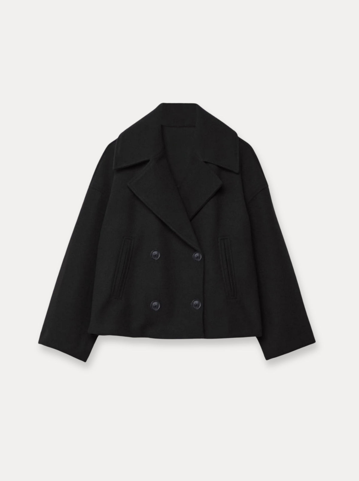 Heritage Cropped Wool Coat