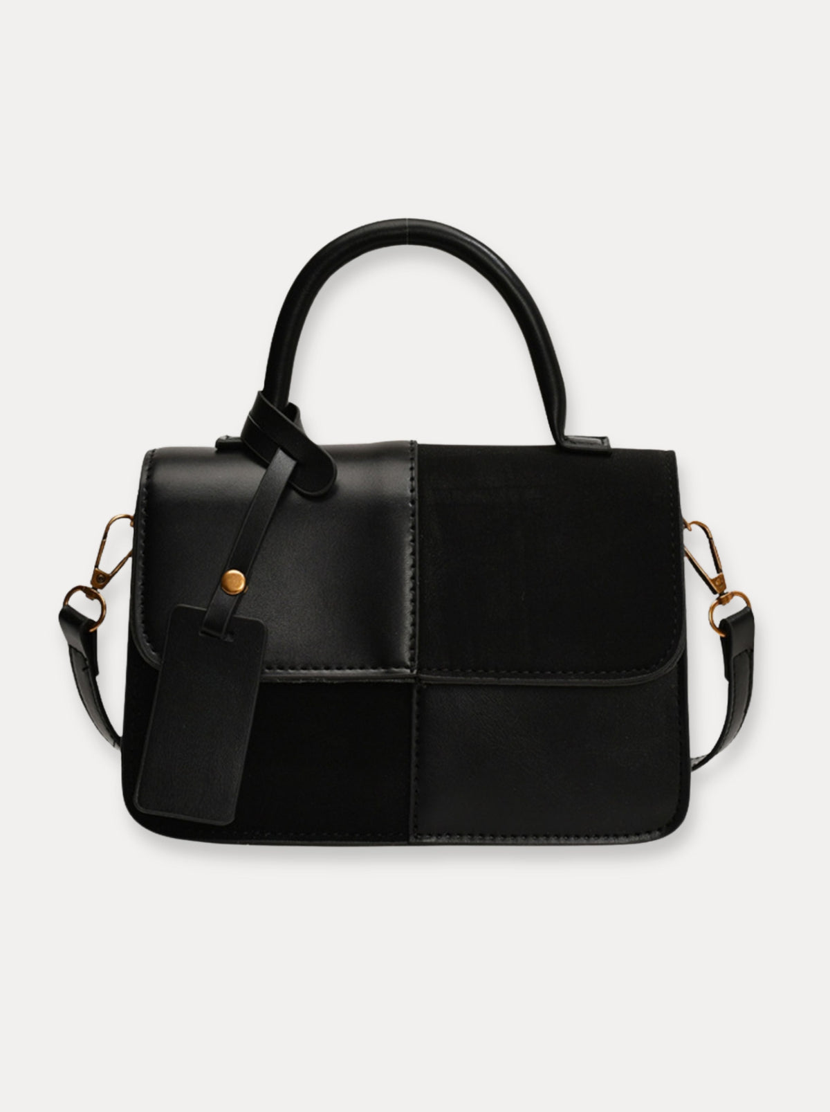 Structured Top Handle Bag