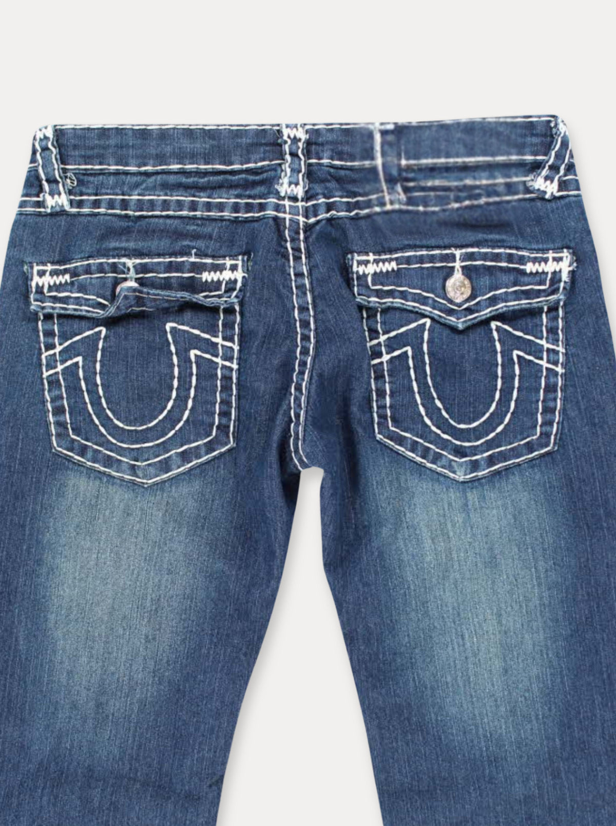 Heritage Stitch Straight Jeans