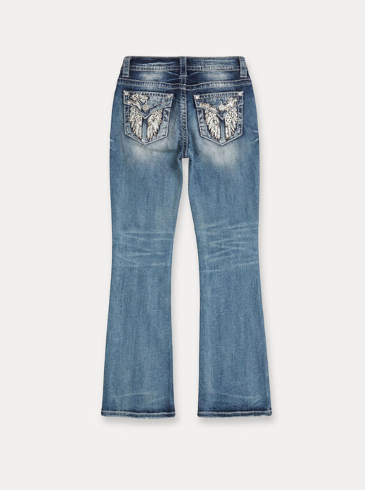 Desert Feather Flare Jeans