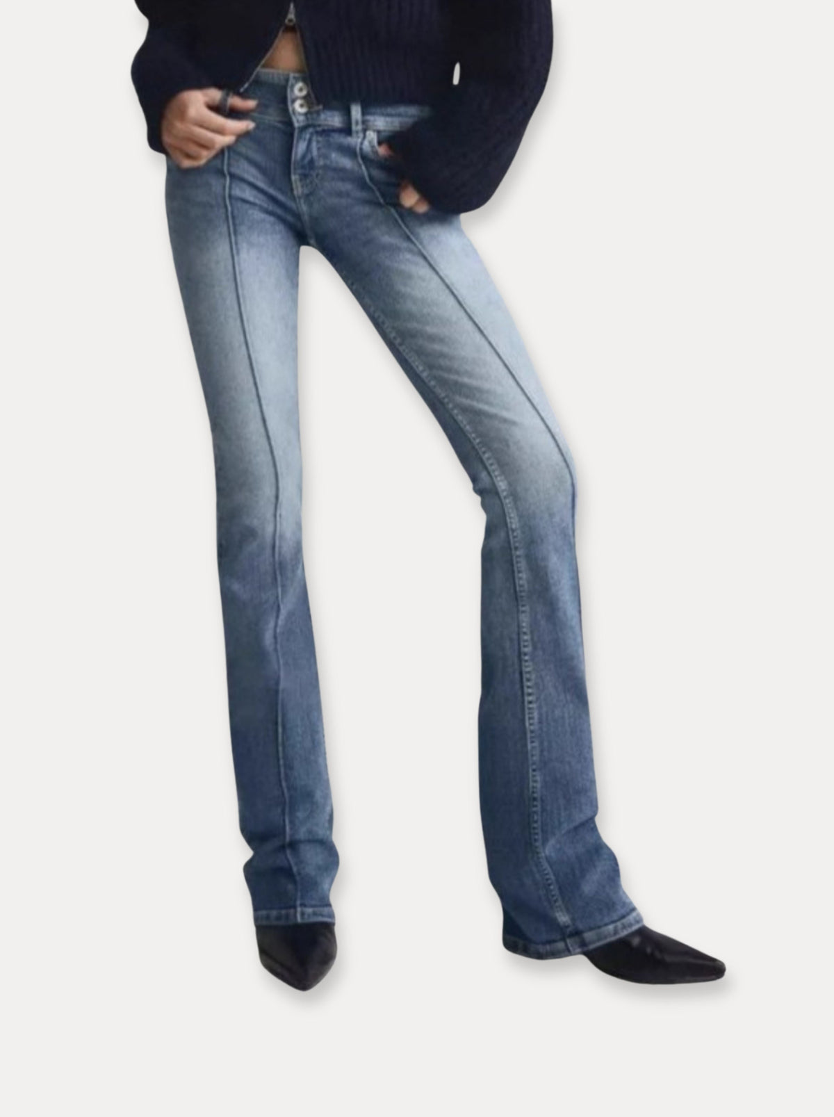 Sleek Flow Flare Jeans