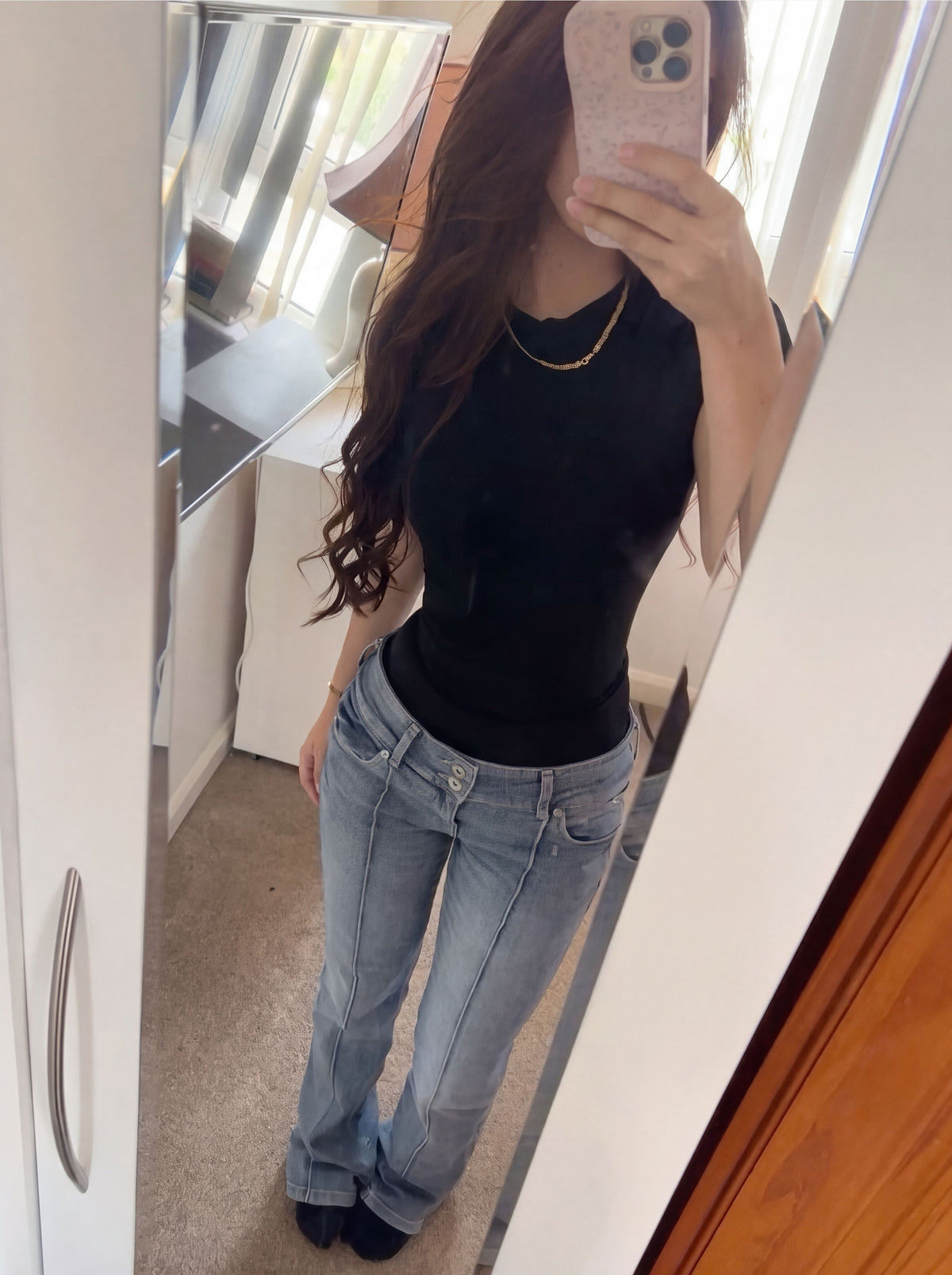 Sleek Flow Flare Jeans