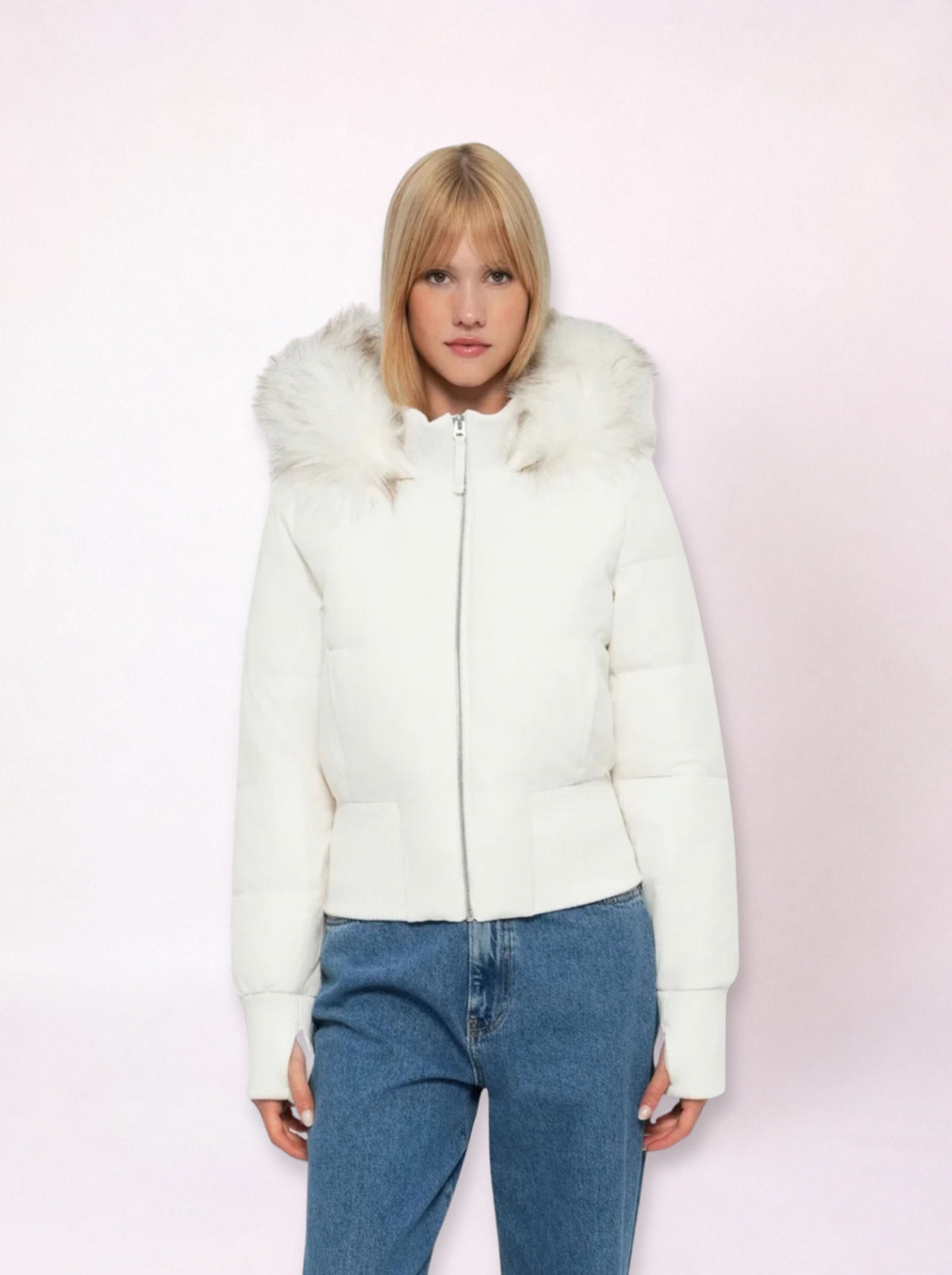 Fur Hood Puffer Jacket