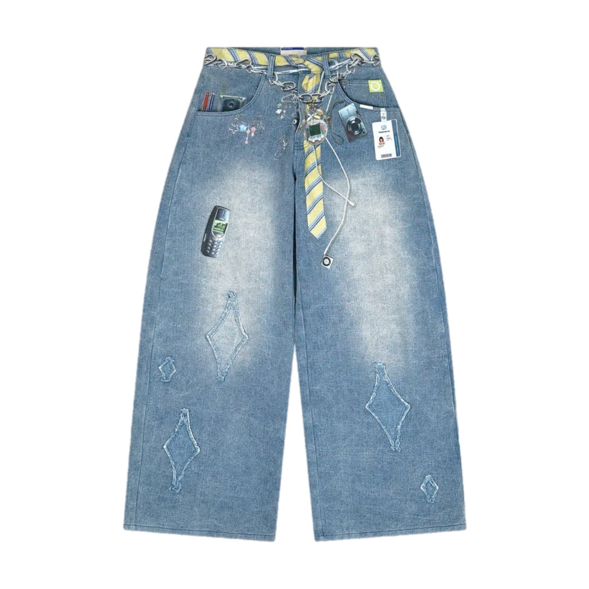 EMPLOYEE TIE CLOUD Baggy jaens