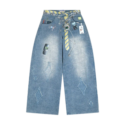 EMPLOYEE TIE CLOUD Baggy jaens