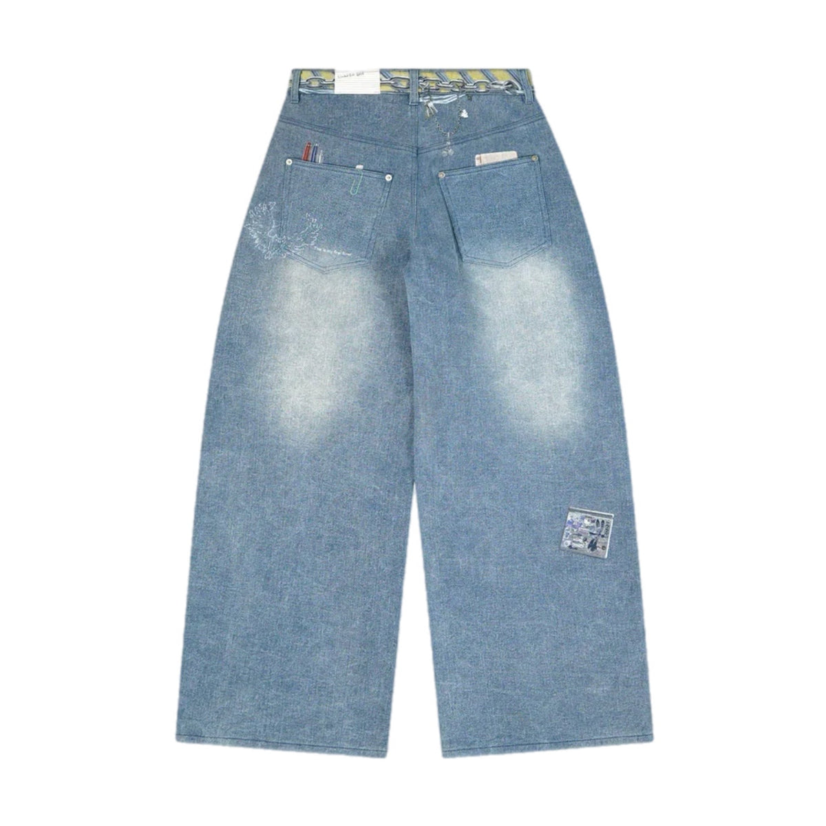 EMPLOYEE TIE CLOUD Baggy jaens