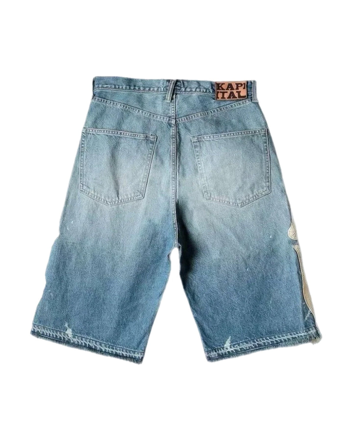 SKELETON CLOUD Denim Shorts