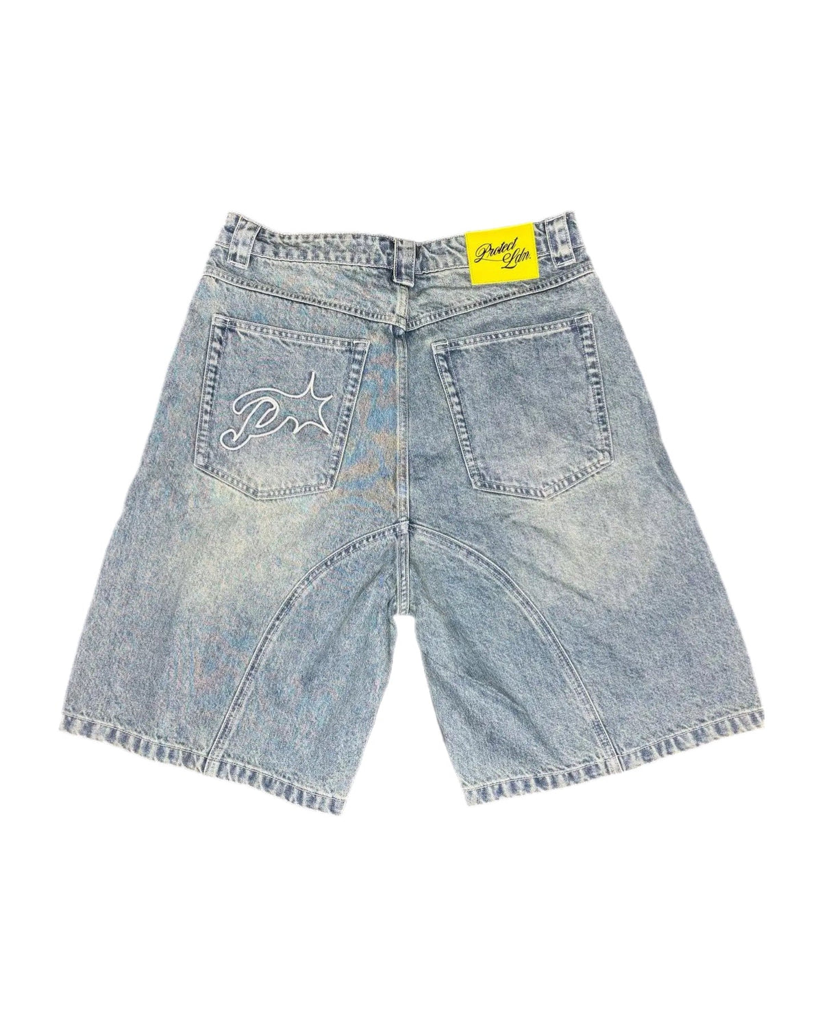 PROTECT CLOUD Denim shorts