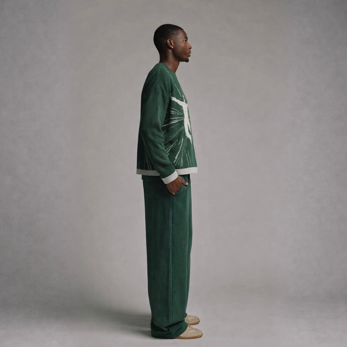 GREEN LIGHT CLOUD Pullover