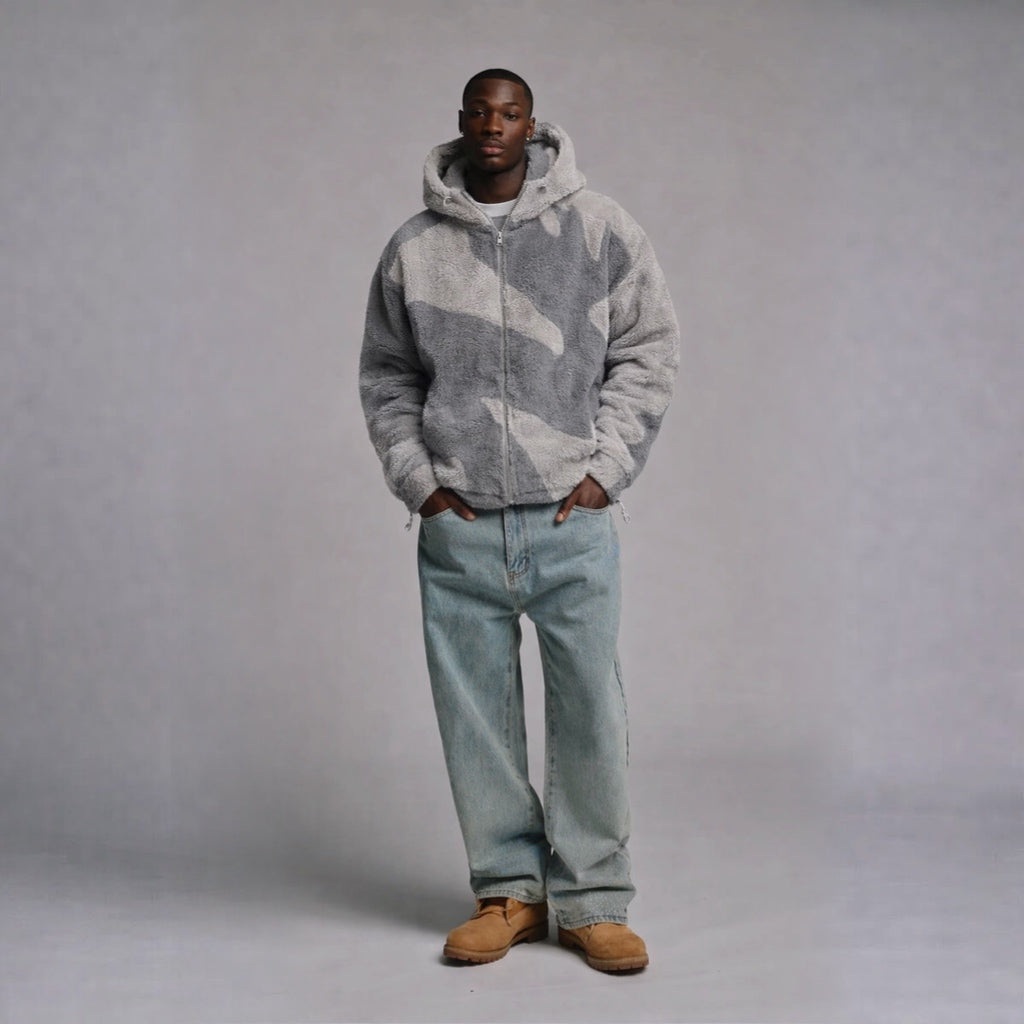 FRESH CLOUD Oversized Jacket Coat