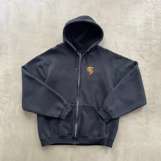 Porsche Zipper Hoodie – Streetwear