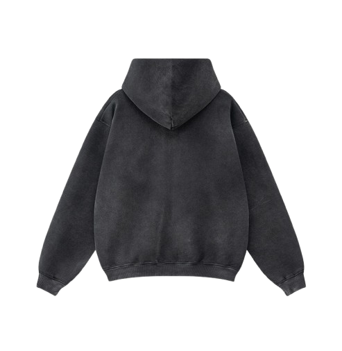 Vintage Washed Zip Hoodie
