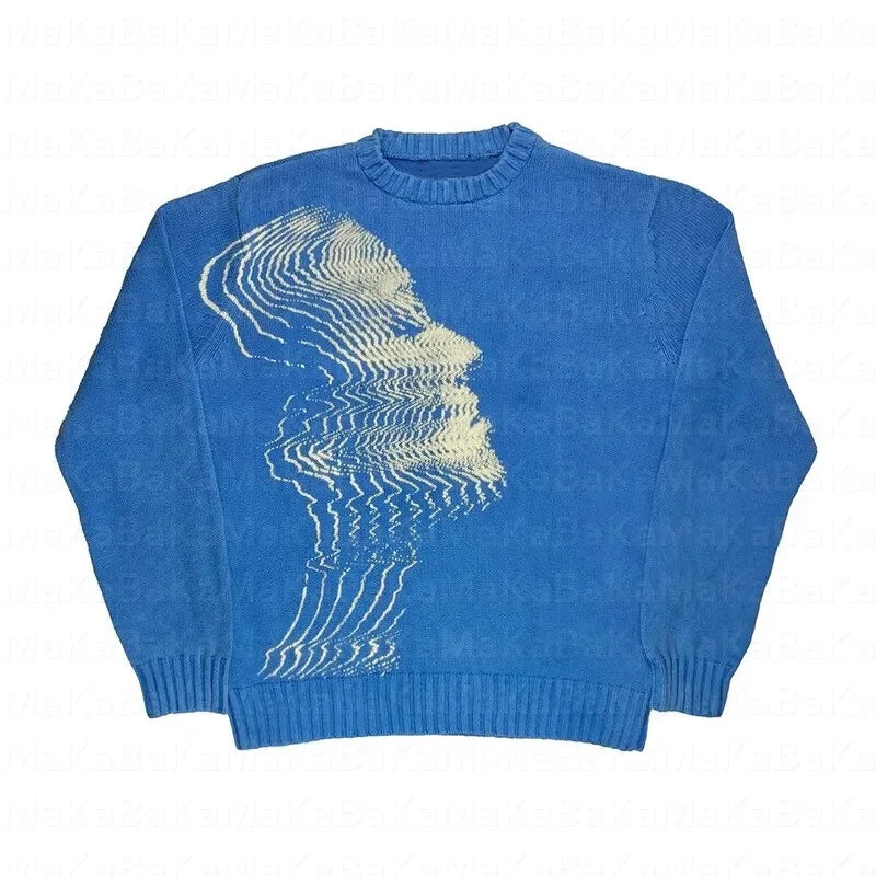 KNITWEAR CLOUD  CROSS Pullover