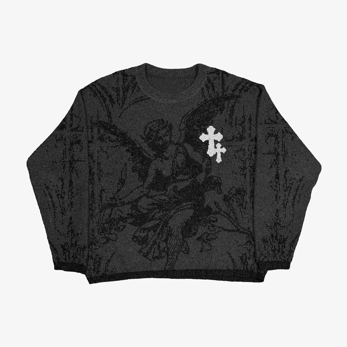 KNITWEAR CLOUD  CROSS Pullover