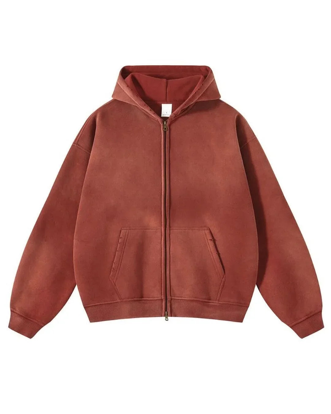 GRADIANT CARDIGAN CLOUD loose zipper