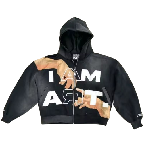 Sudadera Hombre Graphics Zipper Hoodie