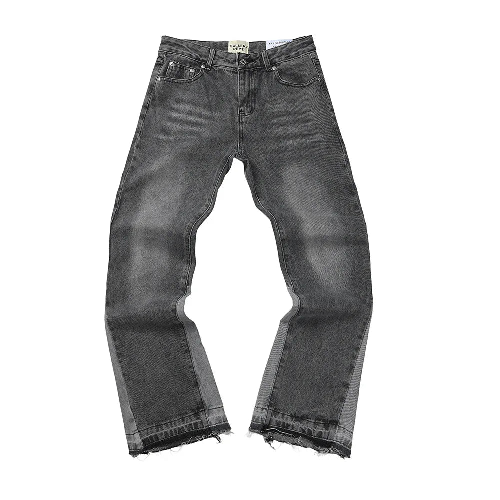 DISTRESSED CLOUD Flared jeans