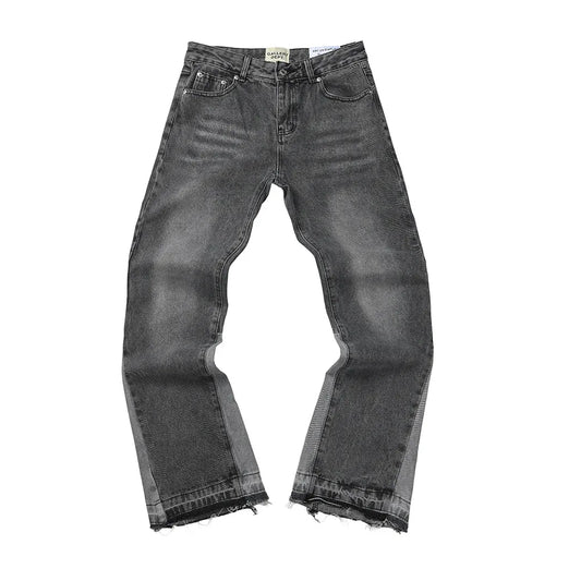 DISTRESSED CLOUD Flared jeans