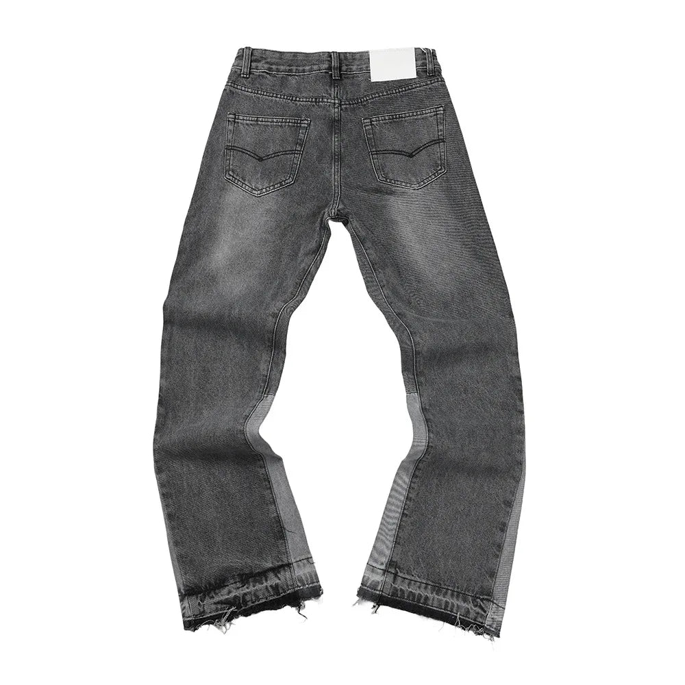 DISTRESSED CLOUD Flared jeans