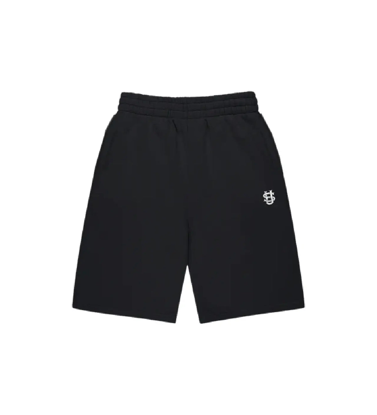 BLACK SOLAR FLEECE SHORTS