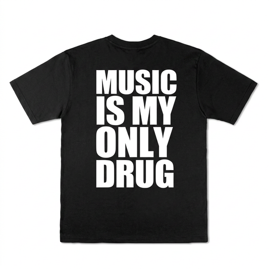 MUSIC IS MY ONLY CLOUD TEE