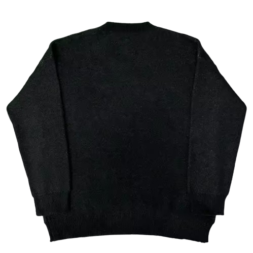 Abstract Graphic Knit Sweater
