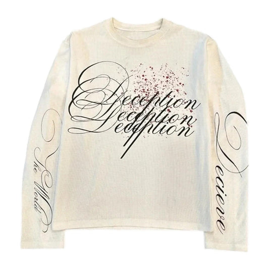 DECEPTION SCRIPT LONG SLEEVE