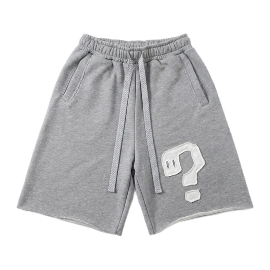 QUESTION PATCH SWEAT SHORTS